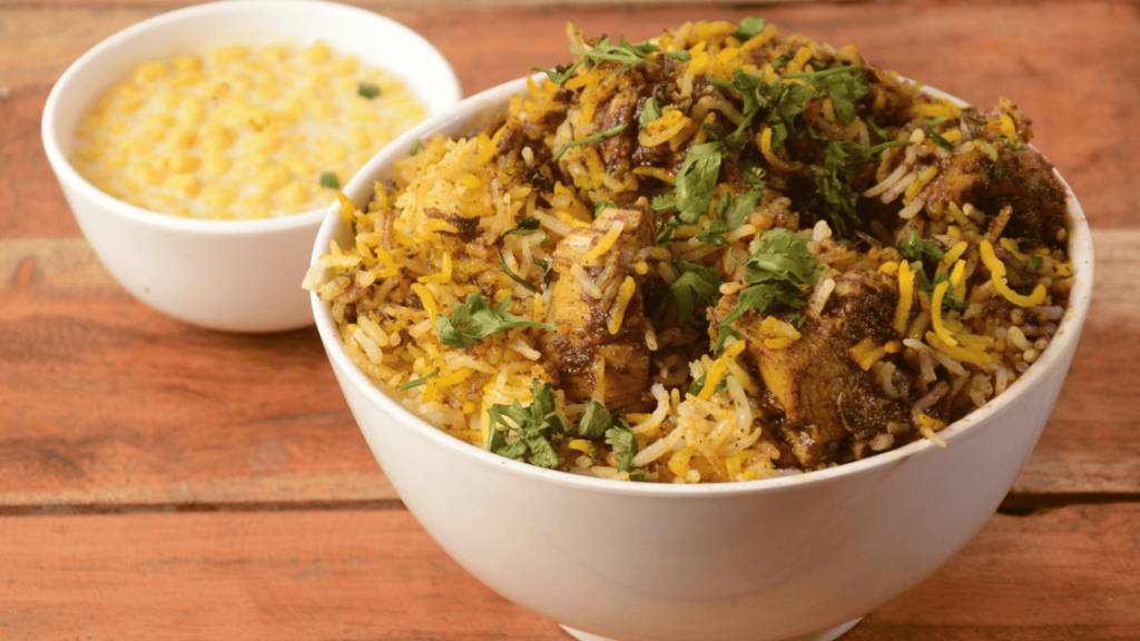 Boondi Raita With Biryani